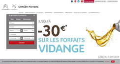 Desktop Screenshot of citroen-poitiers.fr